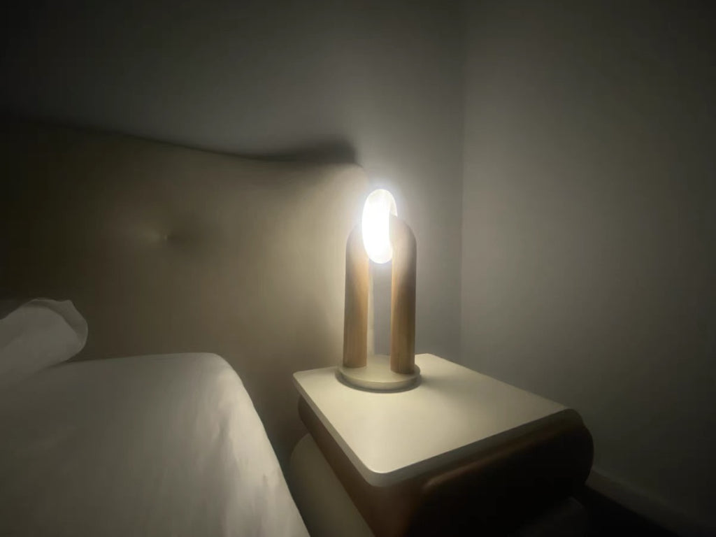 Jimas Solid wood lamp