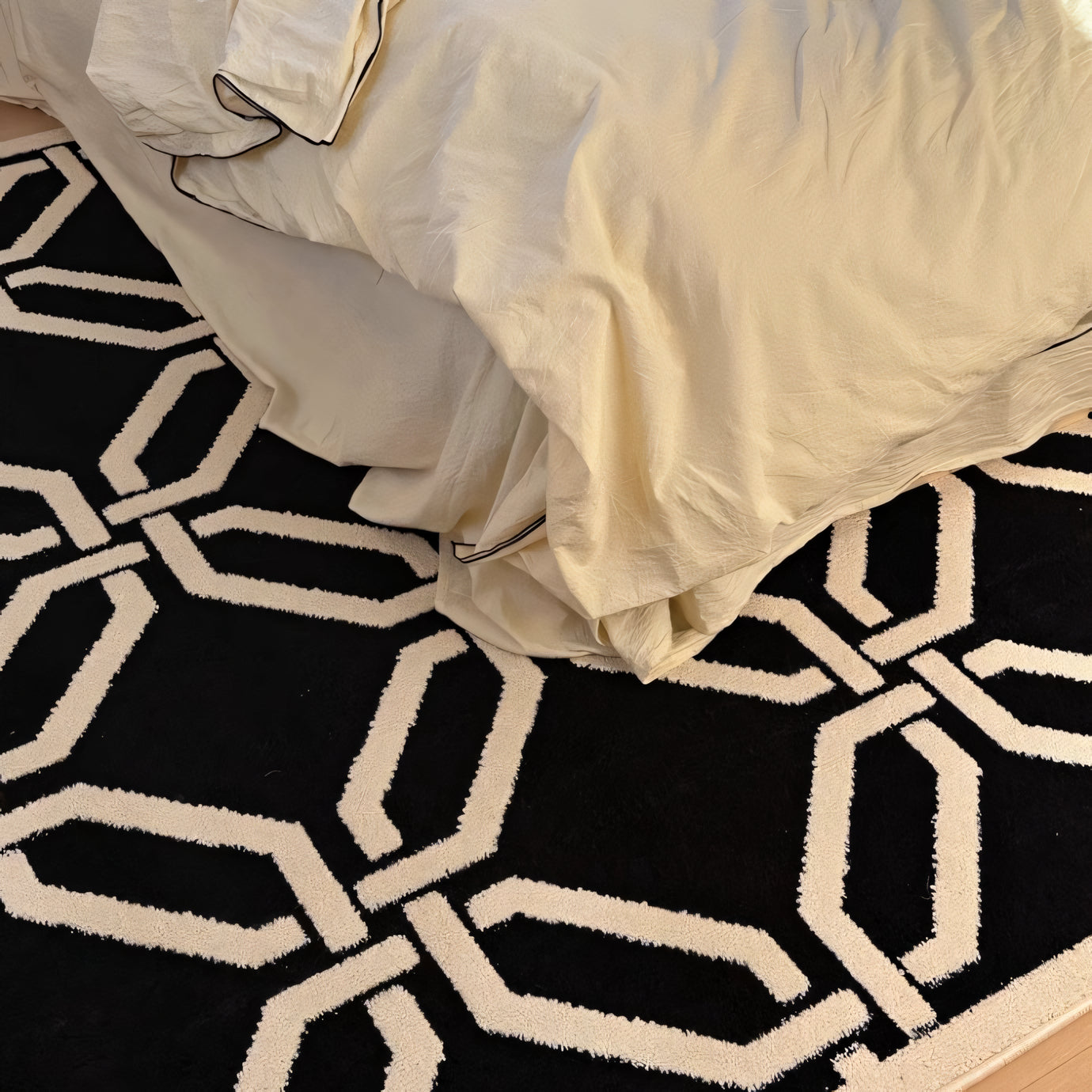 Seprina Natural seaweed fiber carpet rug