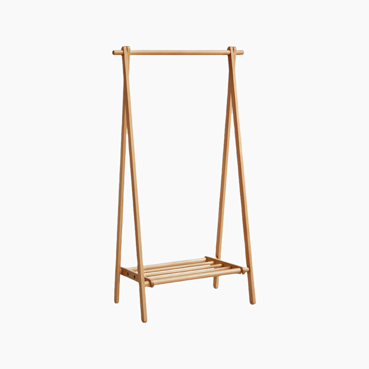 Cloth Rack Fold Axiso Solid wood folding clothes rack – Bebeezy