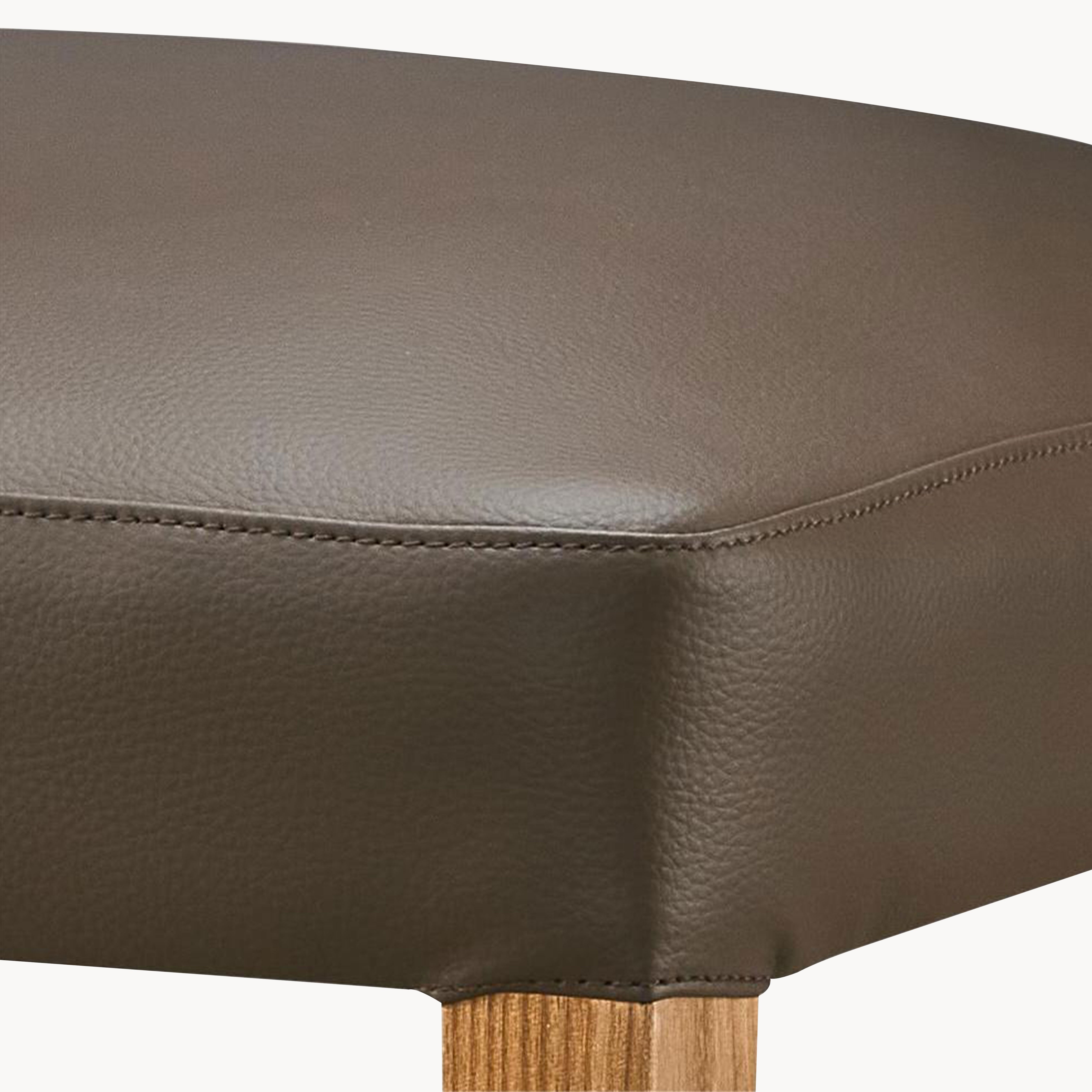 Lizadi 2pcs ash wood leather dining chairs