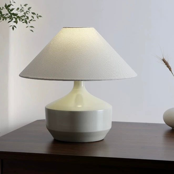 Derioan Ceramic fabric lamp-A