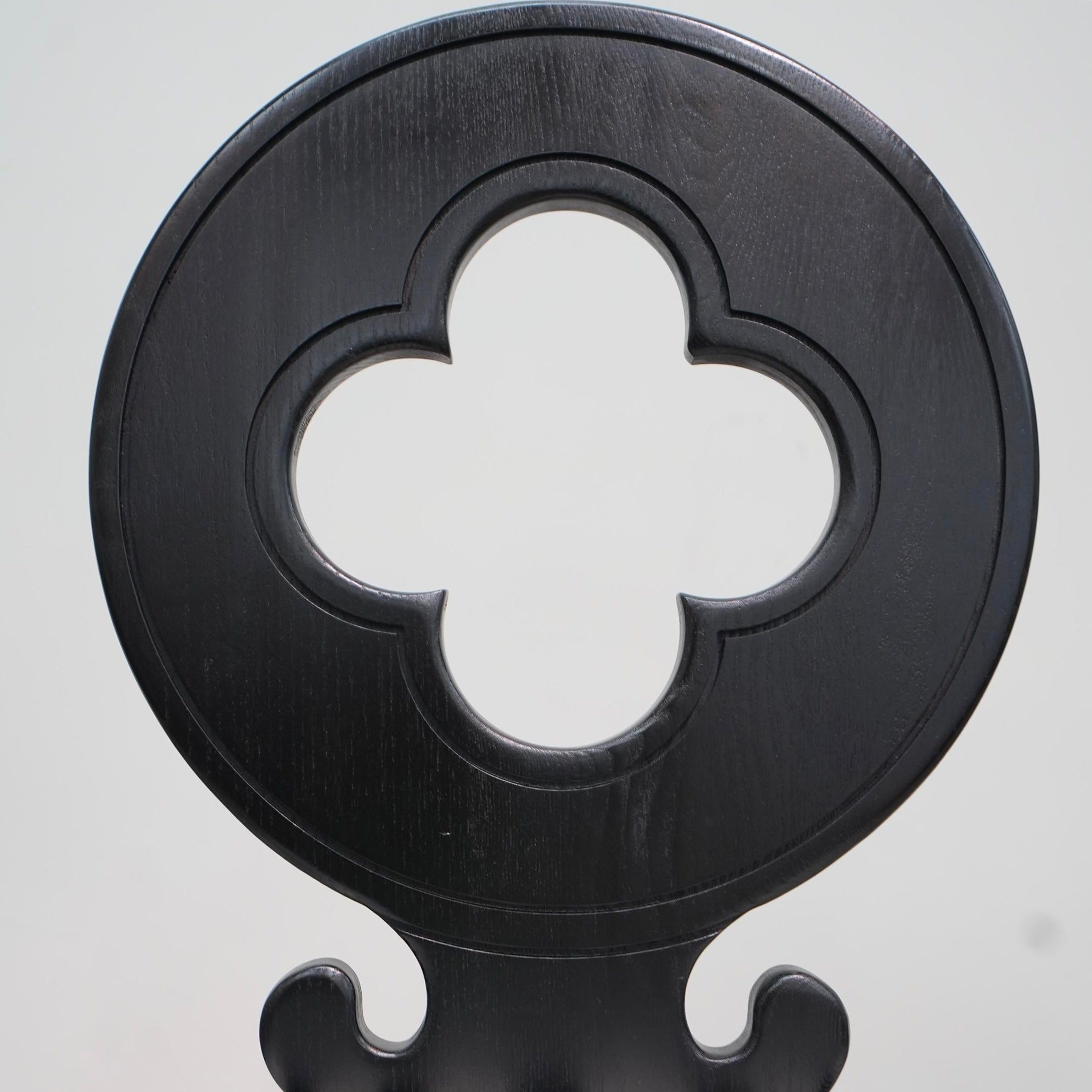 Plamos 2pcs fabric solid wood dining chairs