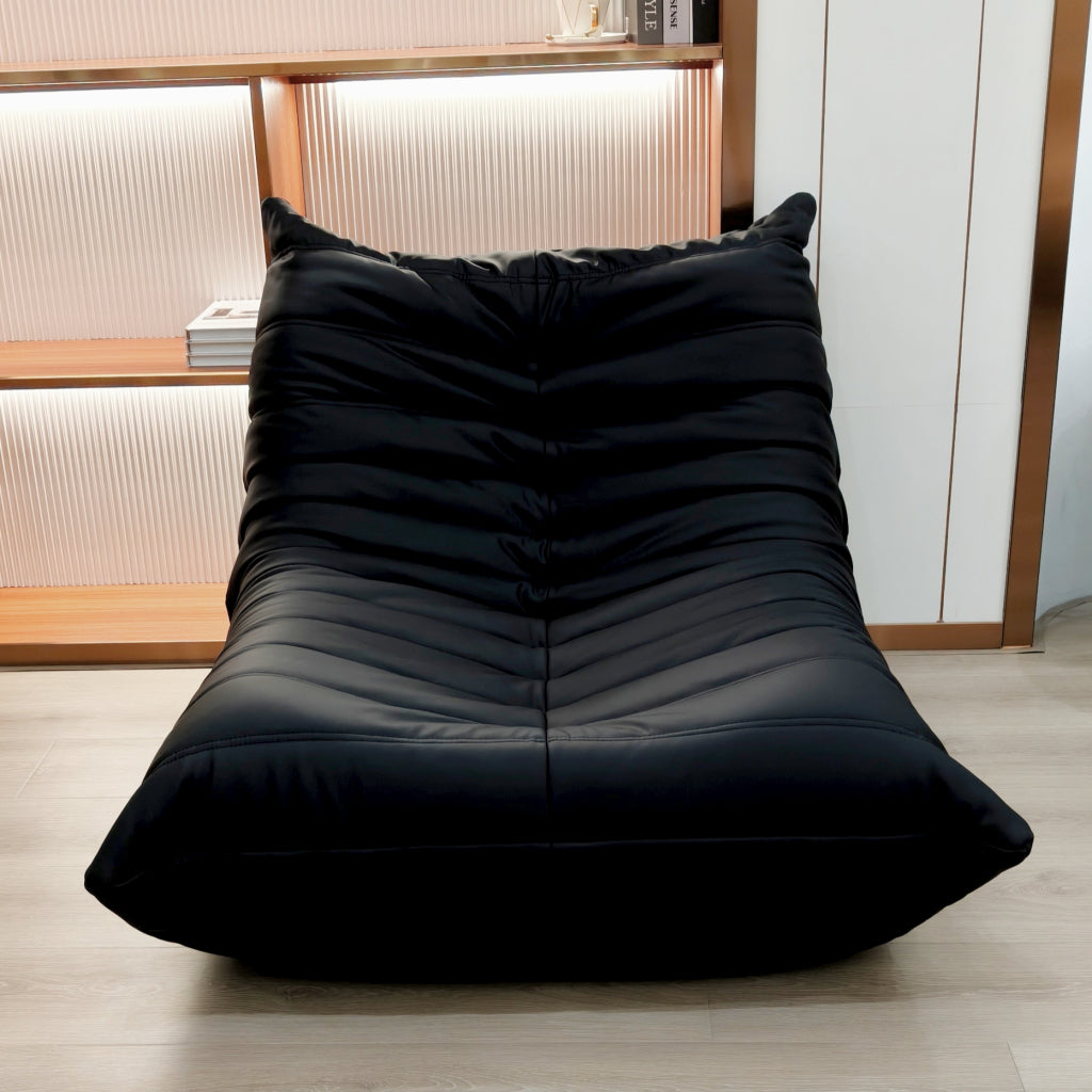 Likuro Wrinkled body fitted single sofa-A