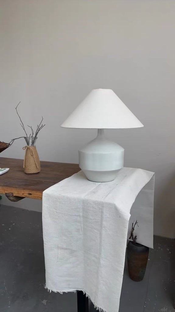 Derioan Ceramic fabric lamp-A