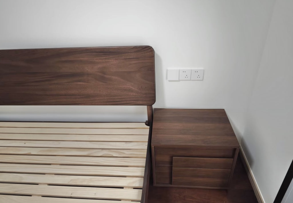 Poneva 2pcs minimalist nightstands