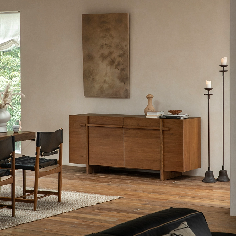 Balix Teak solid wood sideboard