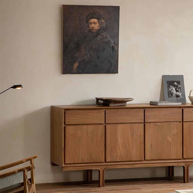 Zirro Teak solid wood sideboard