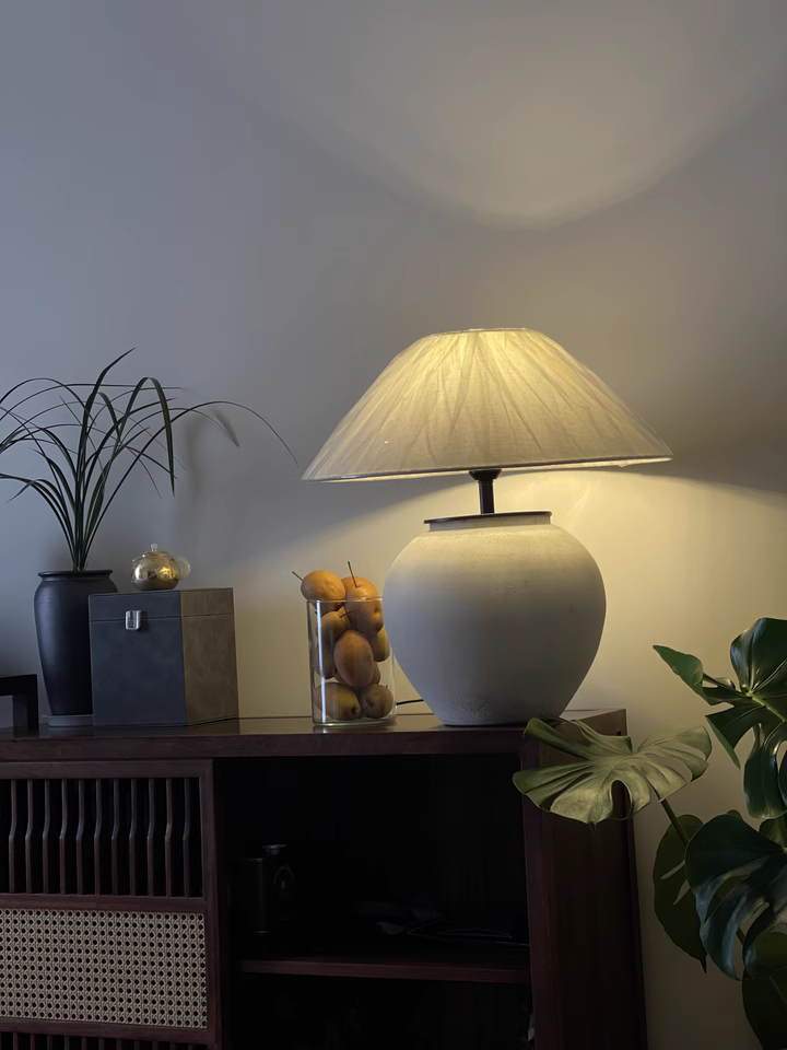 Bosany Ceramic fabric lamp-A