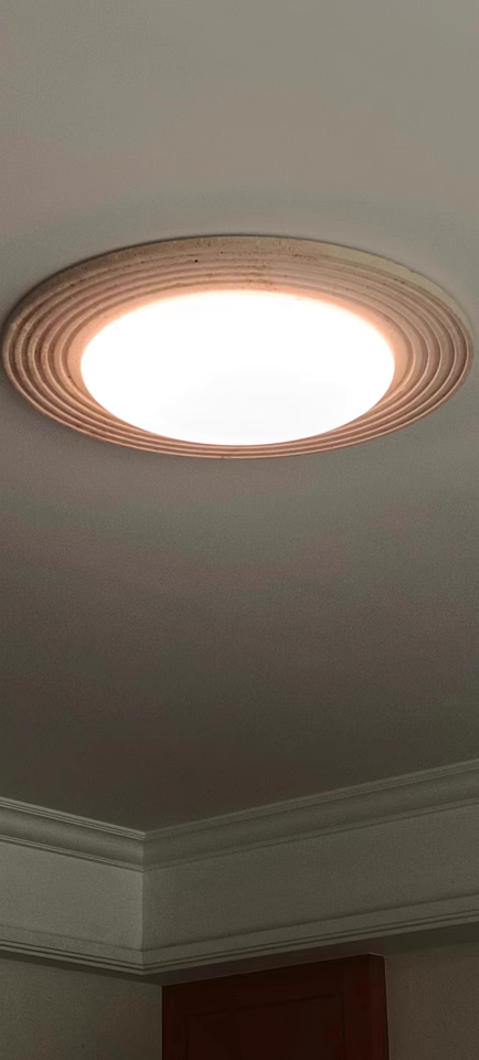 Valit Beige travertine ceiling light