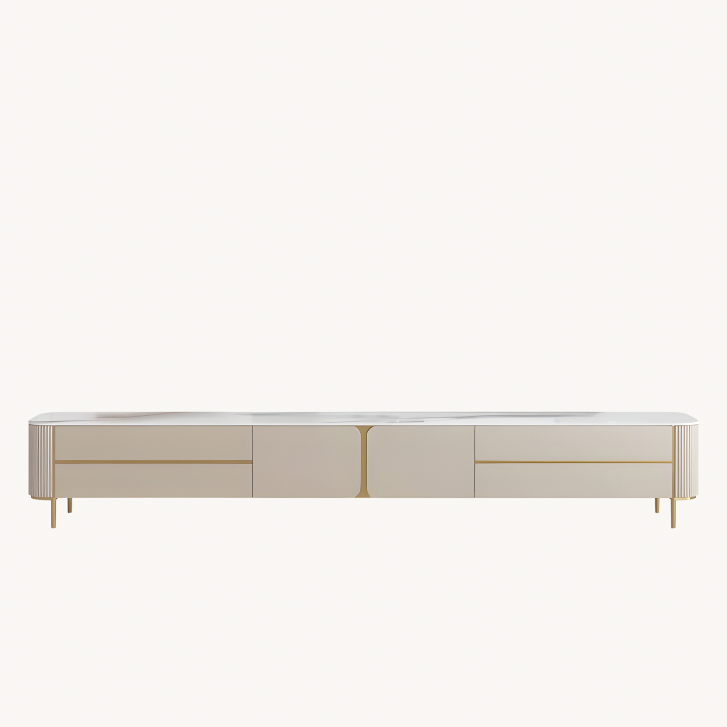 Forbiz Sintered stone wood TV cabinet