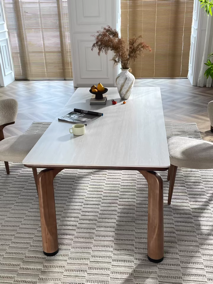 Keinn Sintered stone rectangular dining table