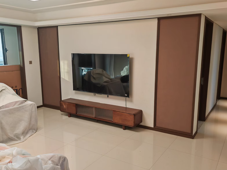 Vorrea Solid wood TV cabinet-A