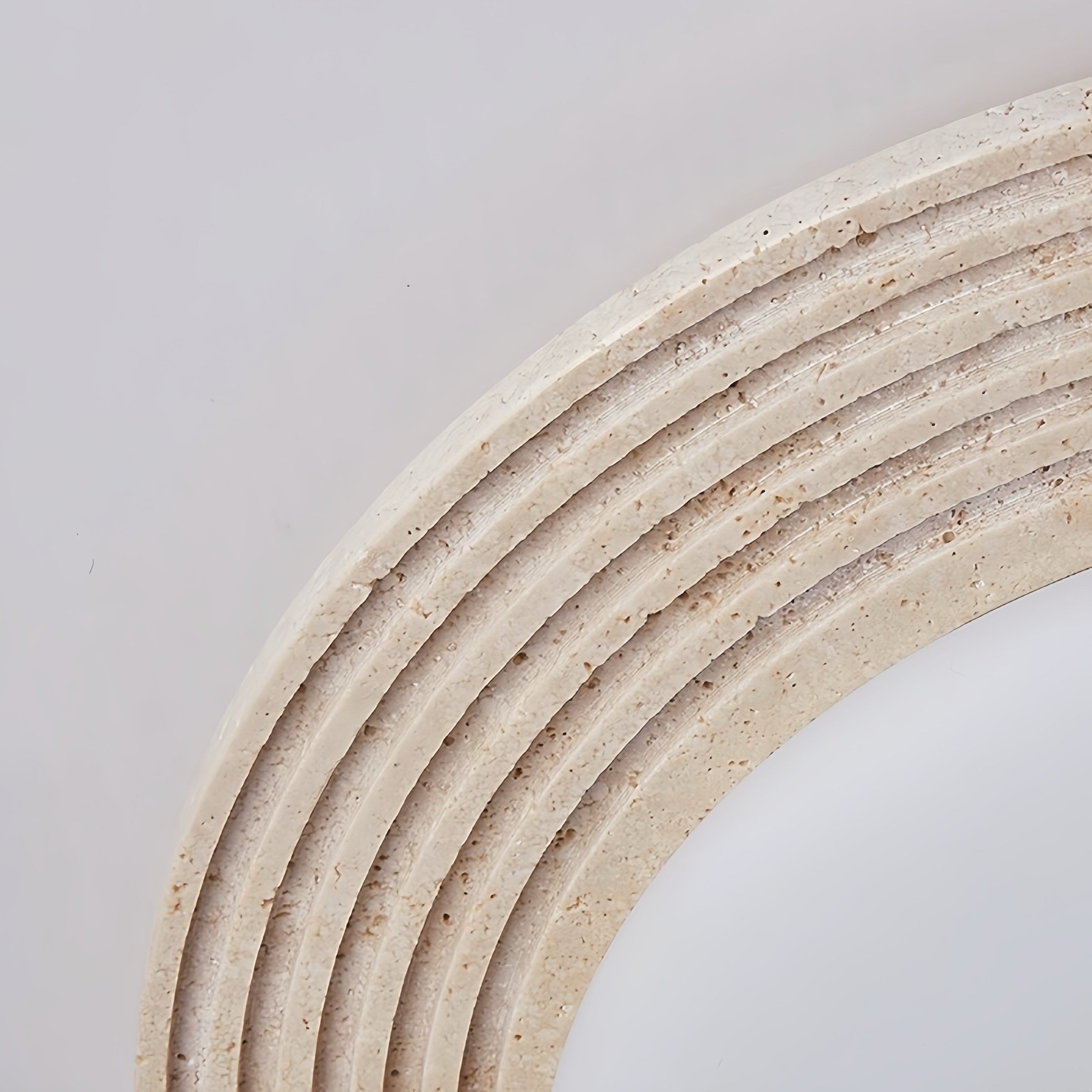 Valit Beige travertine ceiling light