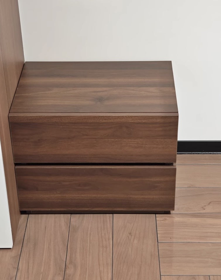 Bidine 2pcs minimalist nightstands