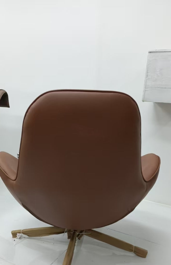 Filarine Leather accent chair-A