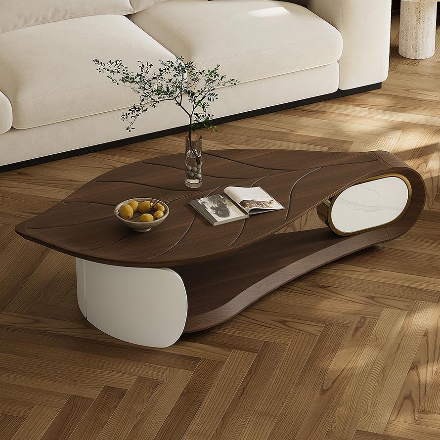 Folia Leaf-shaped coffee table