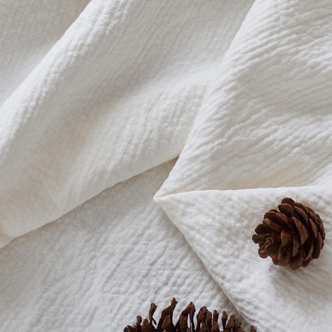 Seffi Washable natural linen fabric chaise lounge sofa