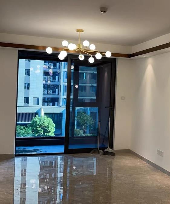 Retoliu Glass ball gold pendant light