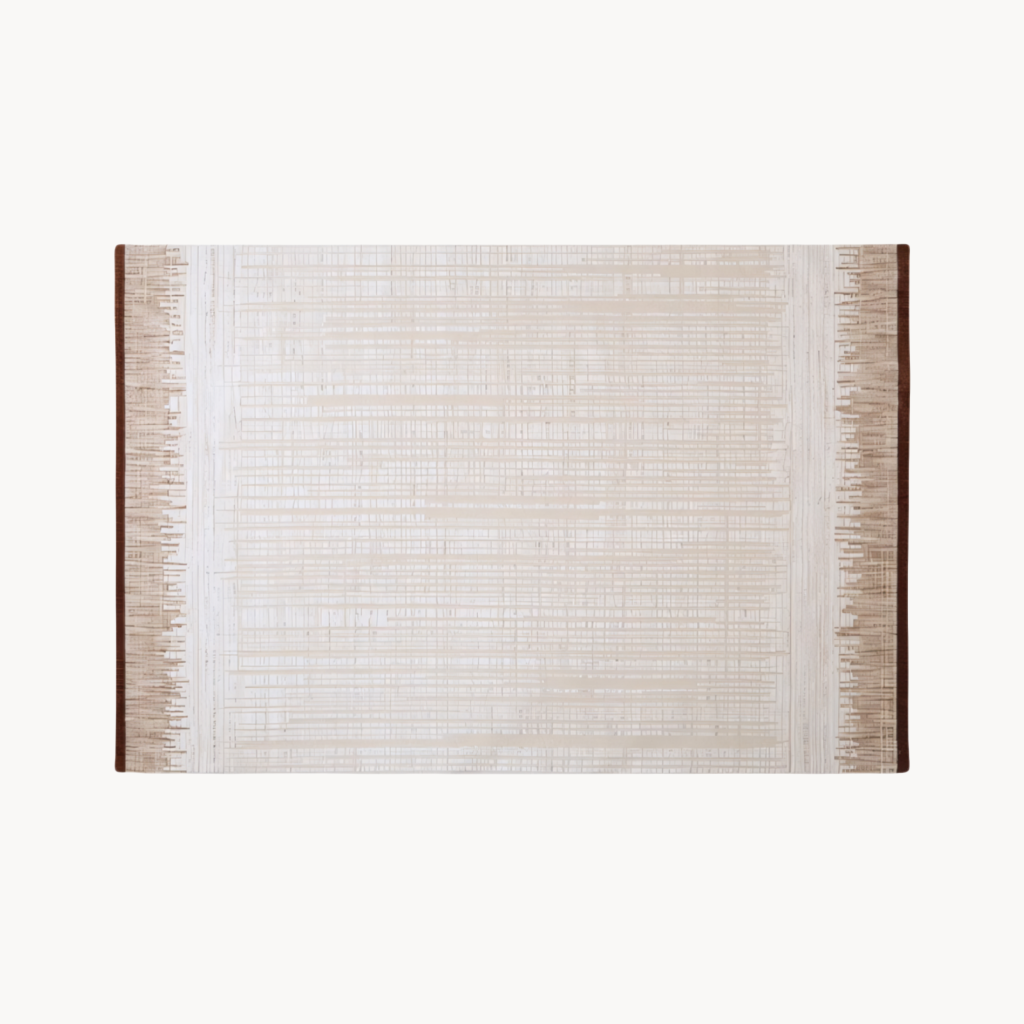 Xinase New Zealand wool striped carpet rug