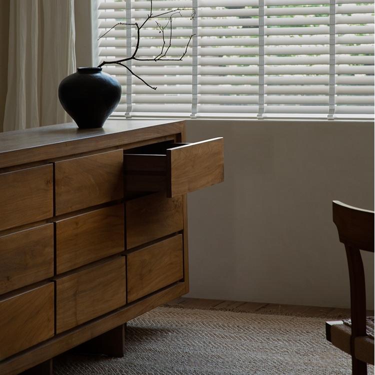 Grozil Teak solid wood sideboard