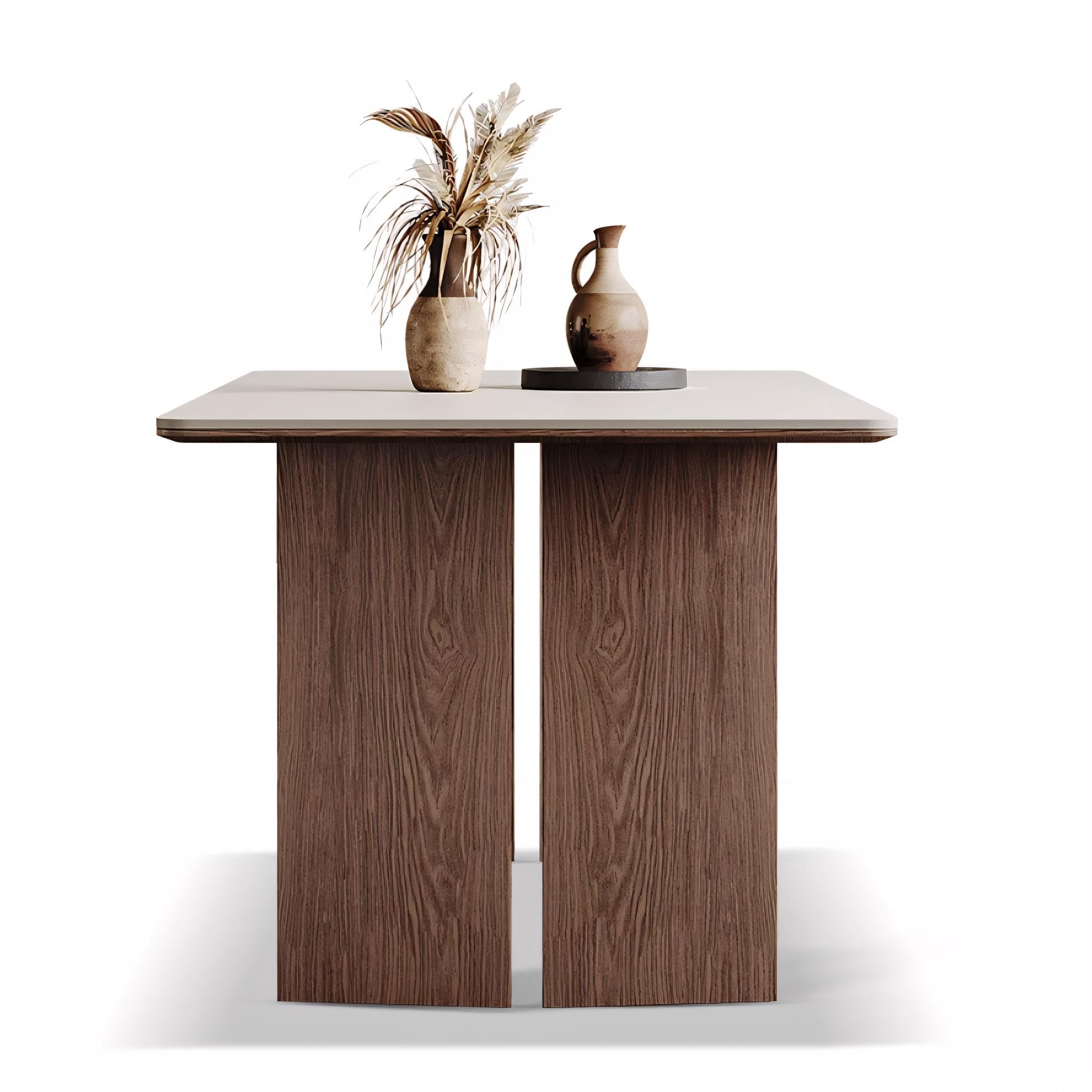 Duiba Sintered stone rectangular dining set