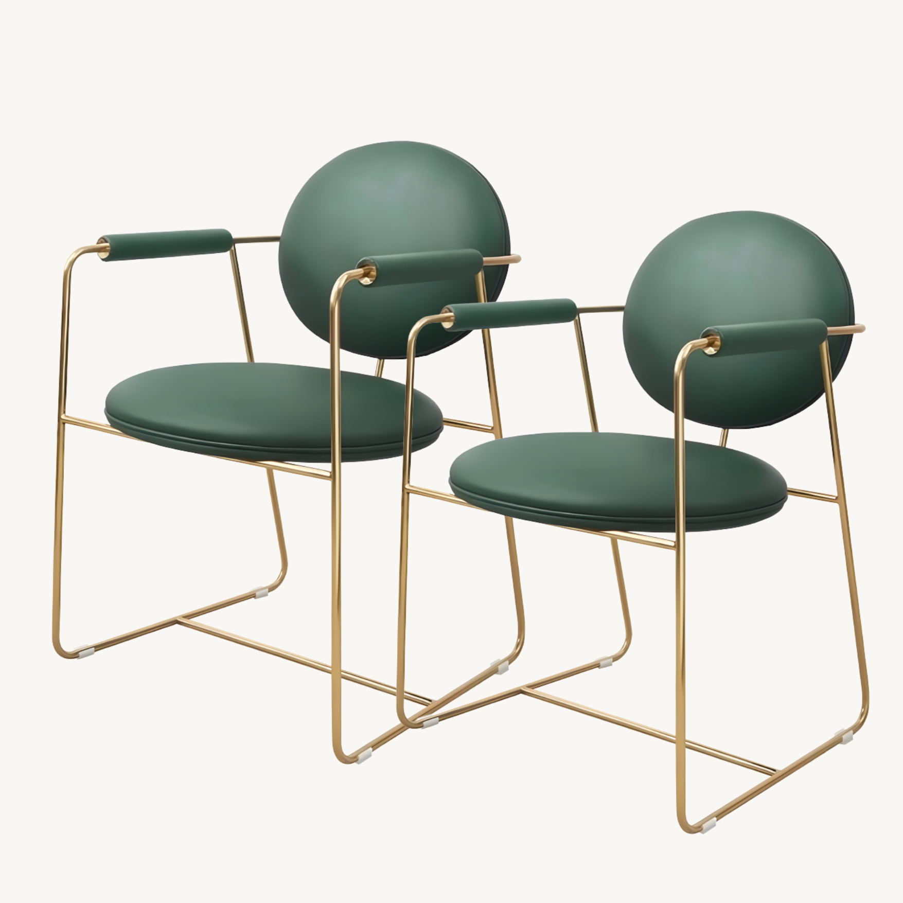 Lucta 2 pcs set-modern dining chair