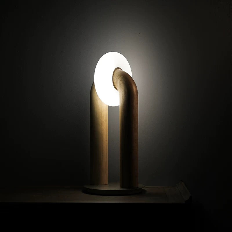 Jimas Solid wood lamp