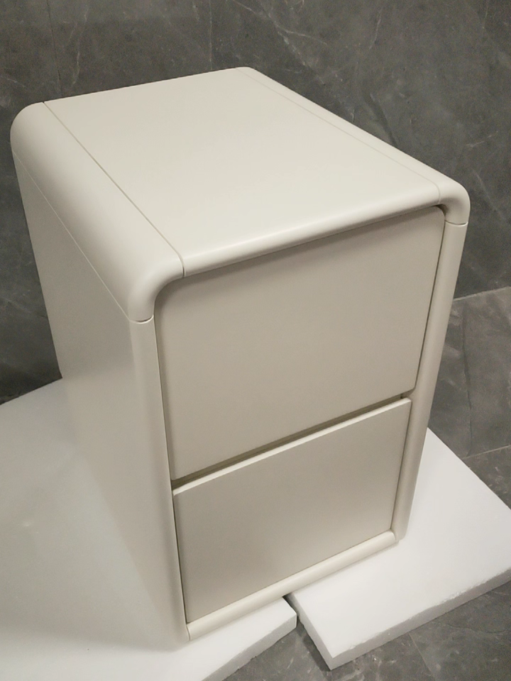 Vazbis 2pcs solid wood nightstands