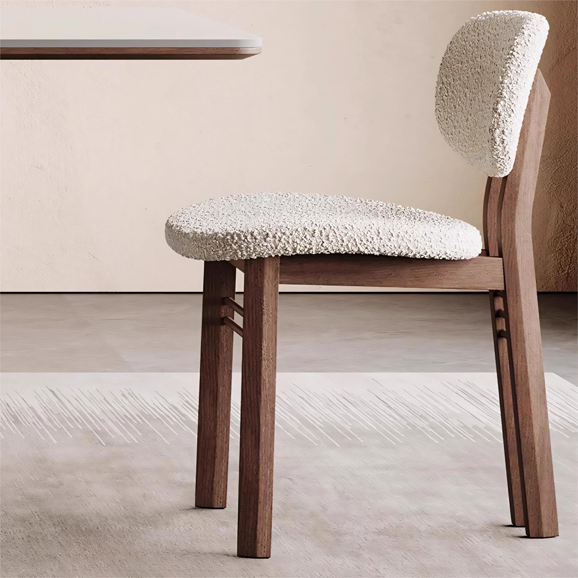 Elvina  Sintered stone rectangular dining set