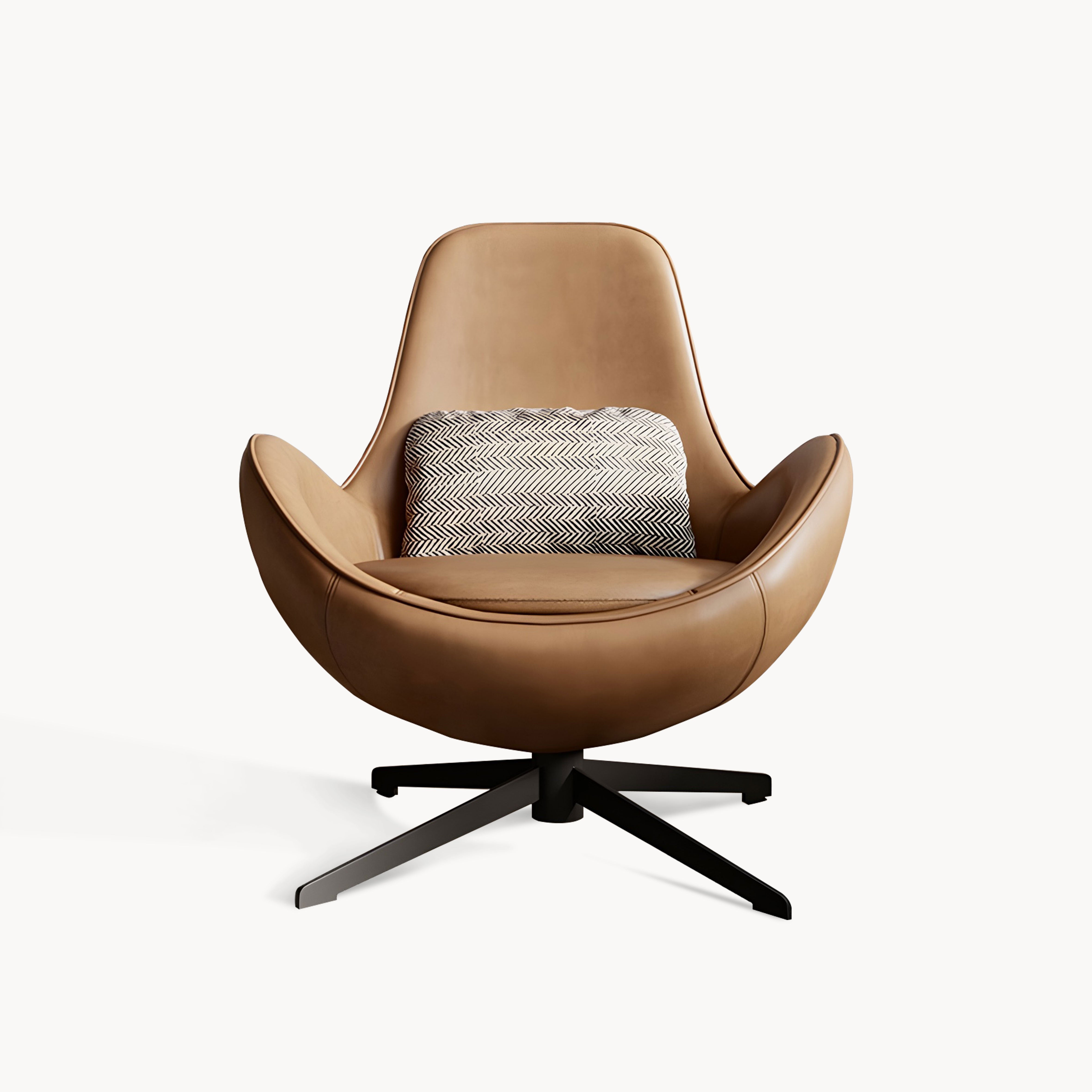 Filarine Leather accent chair-A