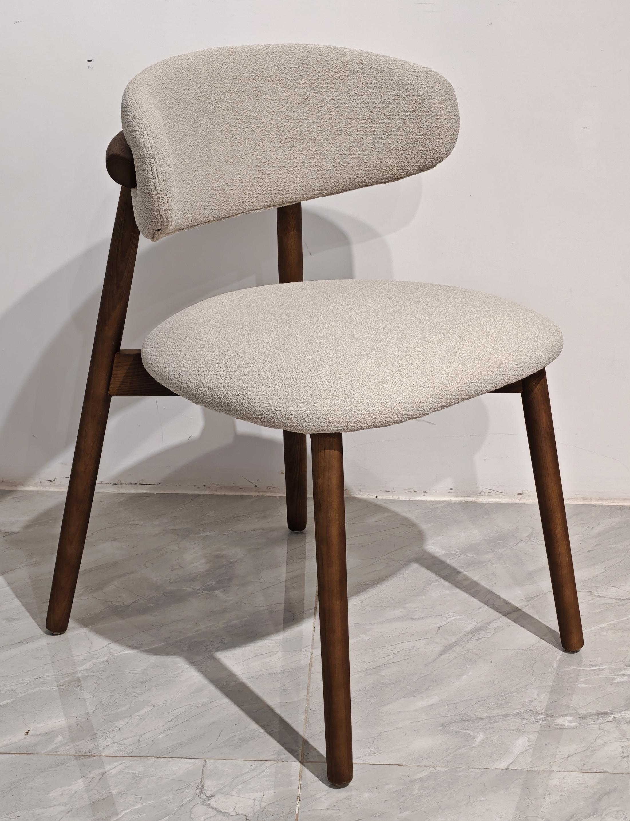 Obesia 2pcs set-ash solid wood dining chair