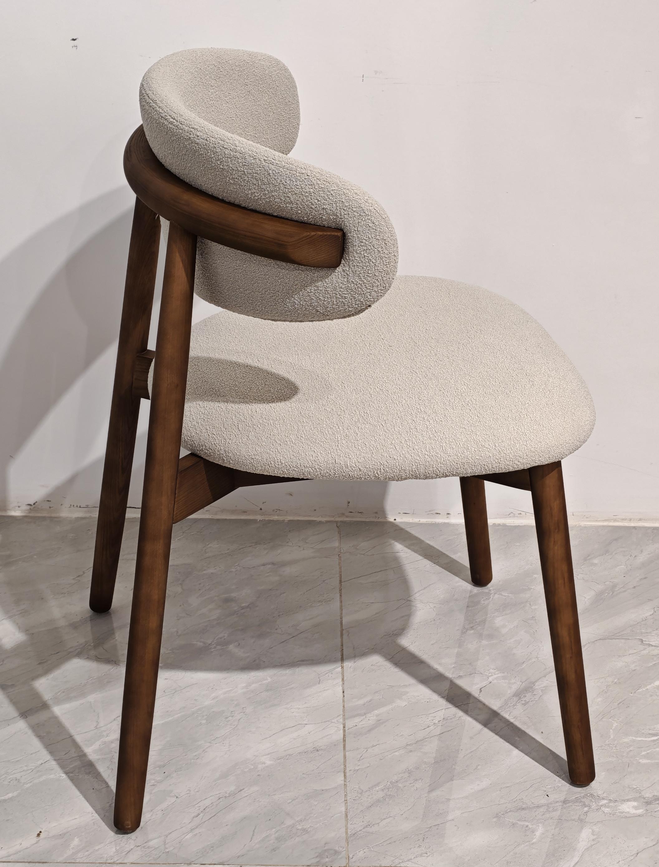 Obesia 2pcs set-ash solid wood dining chair