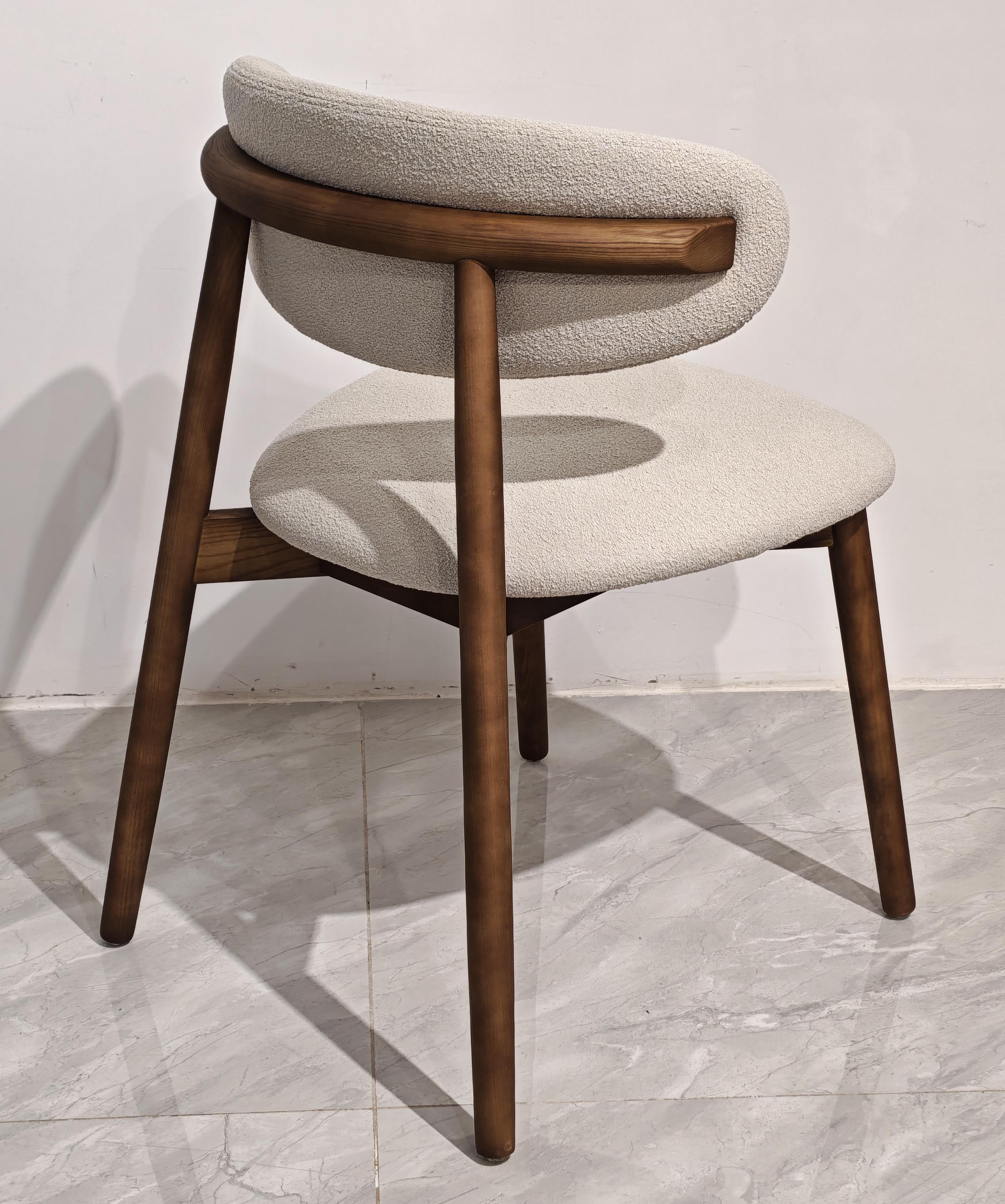 Obesia 2pcs set-ash solid wood dining chair