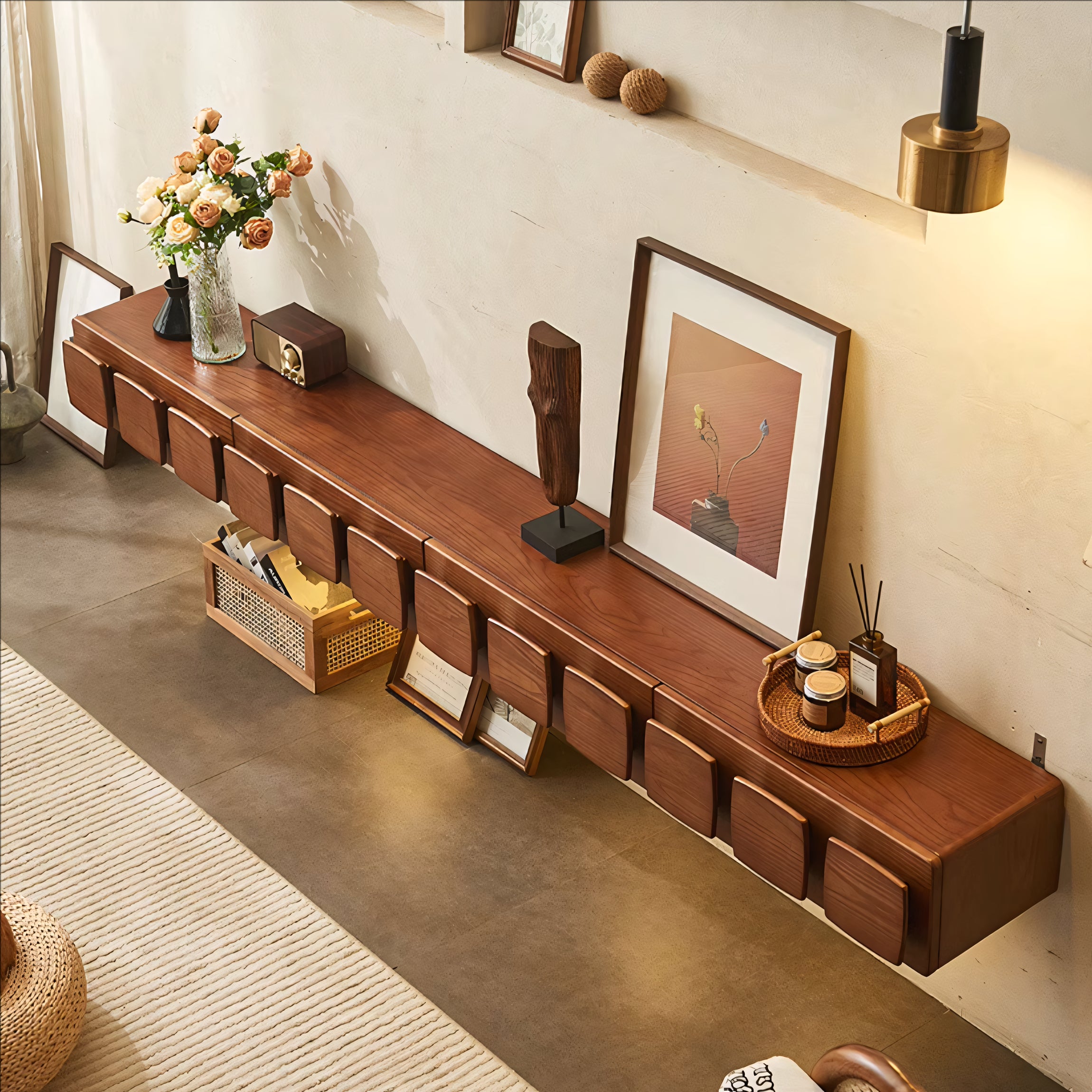 Dionx Solid wood TV cabinet