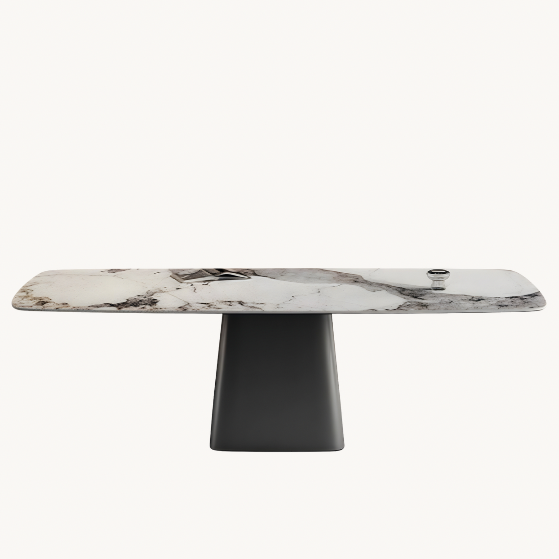 Tritteo Sintered stone rectangular dining table