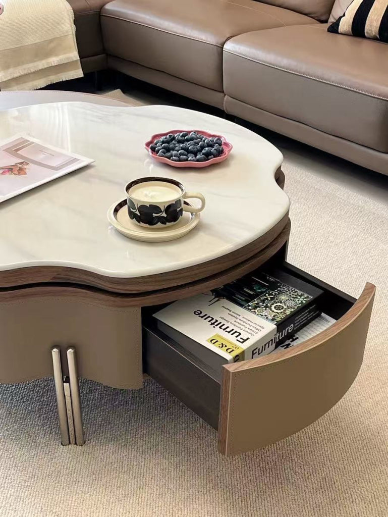 Brecu Microcrystalline stone coffee table