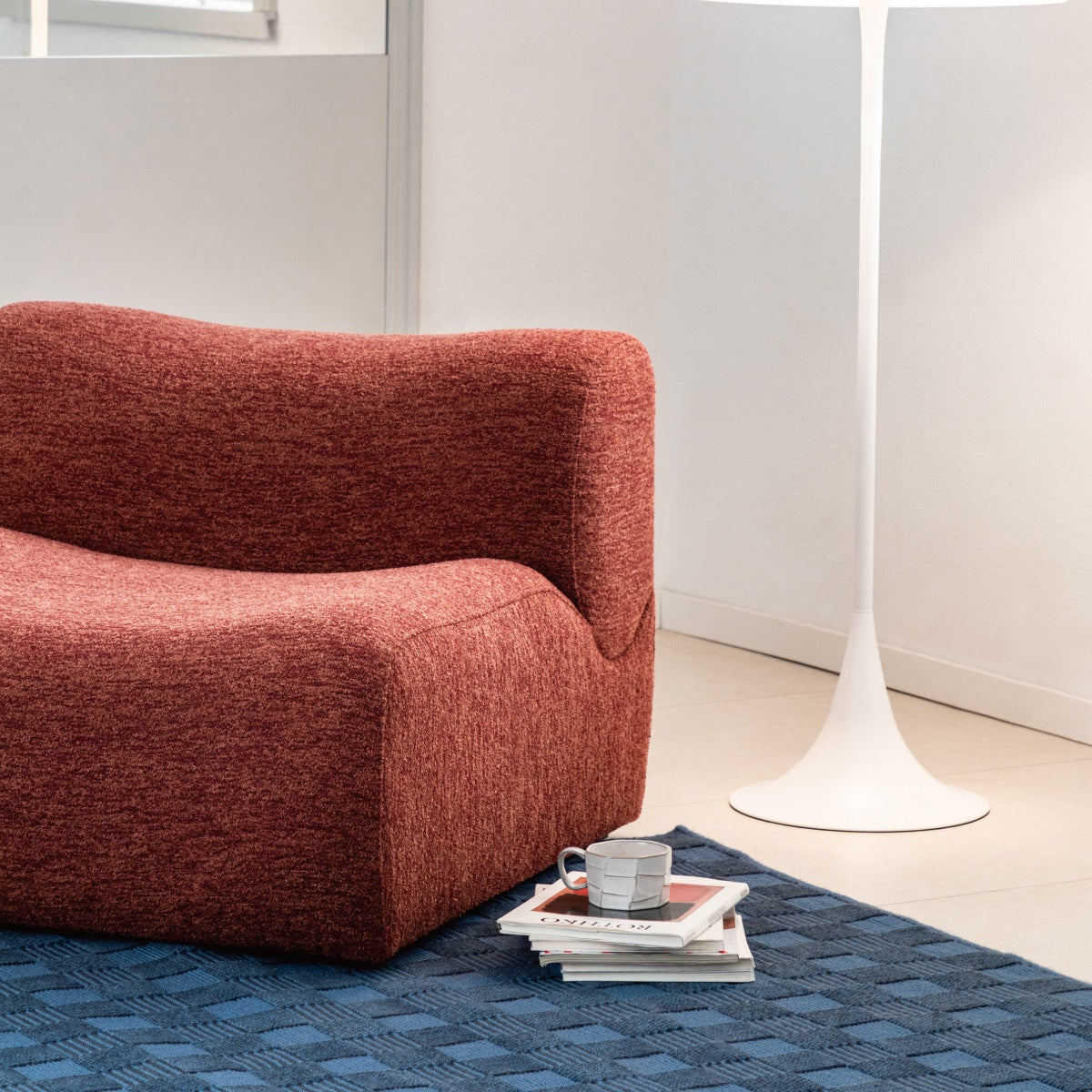 Cioze Fabric single sofa