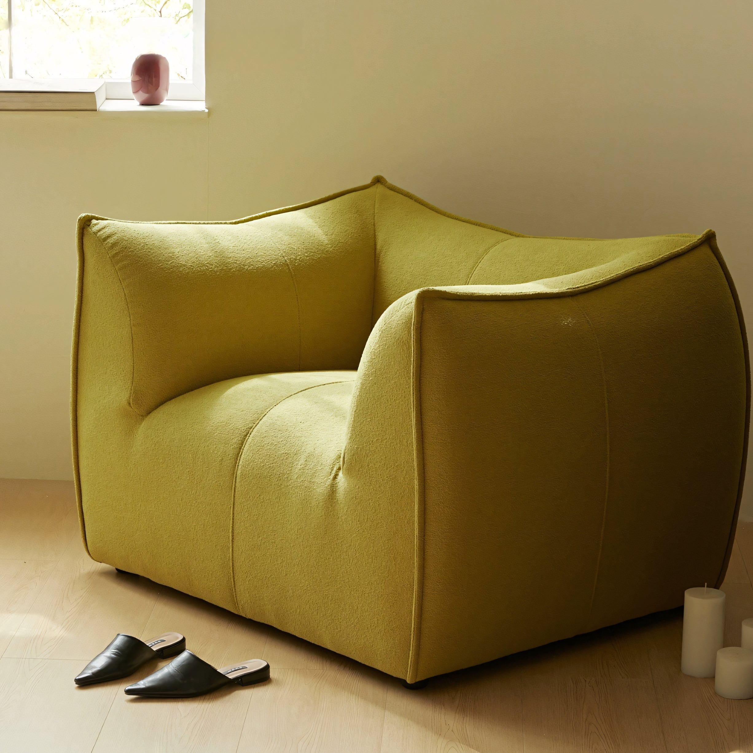 Teovi Fabric single sofa