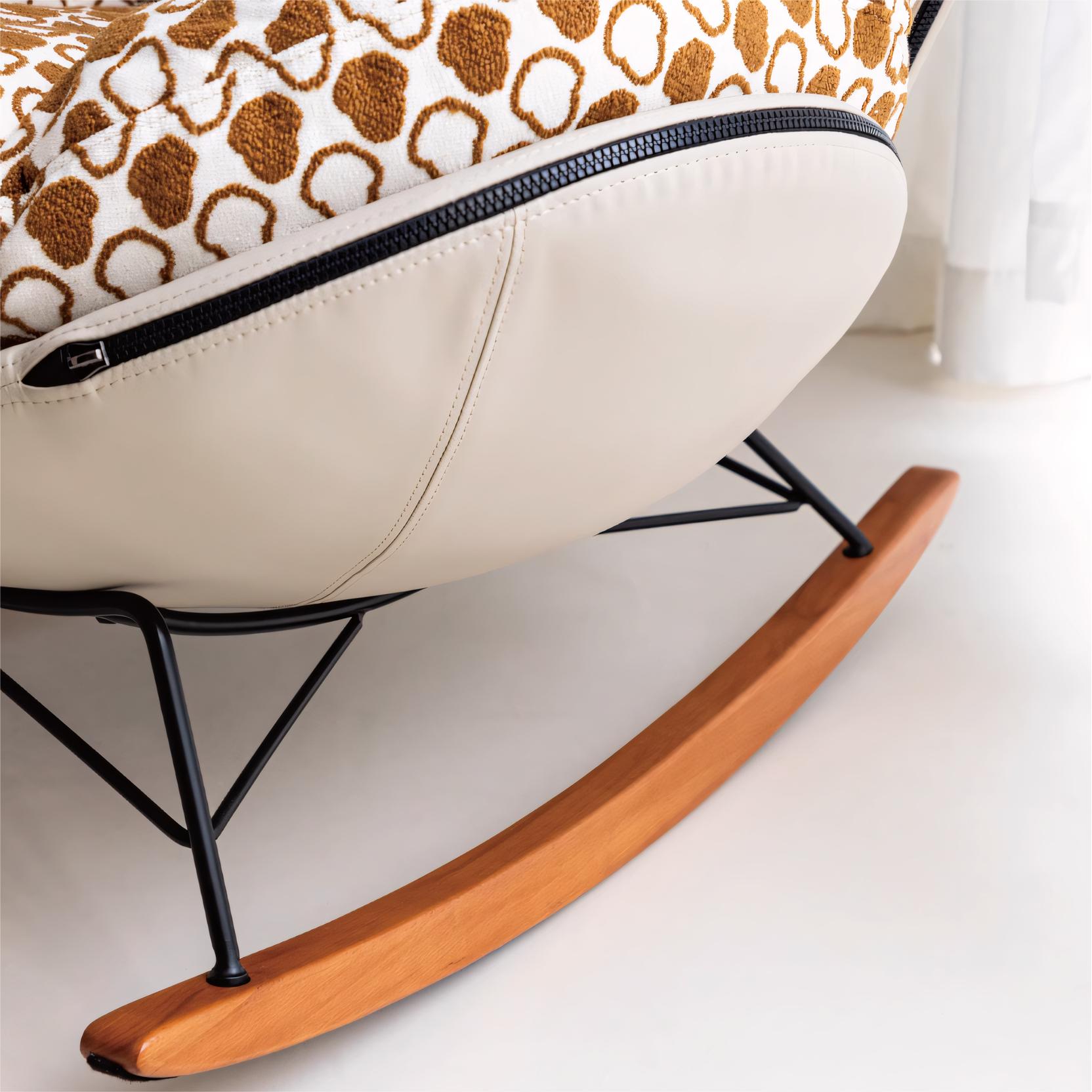 Amati Fabric rocking chair-B