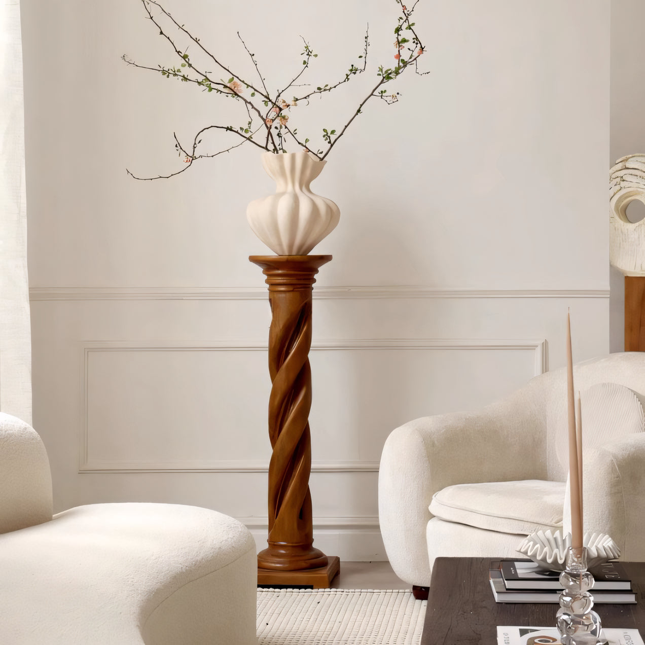 Zipres Floor-standing roman column