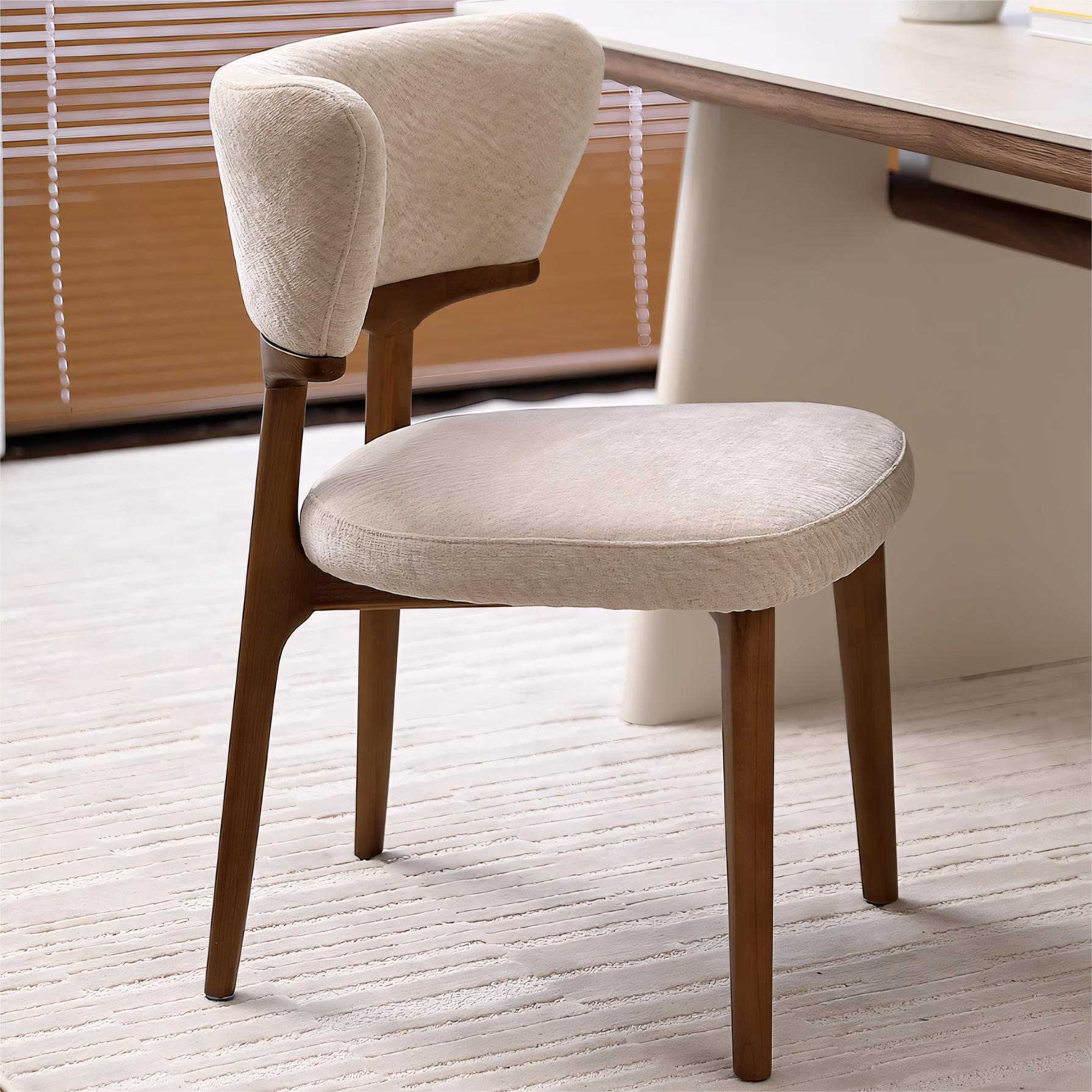 Keinn Solid wood sintered stone rectangular dining set