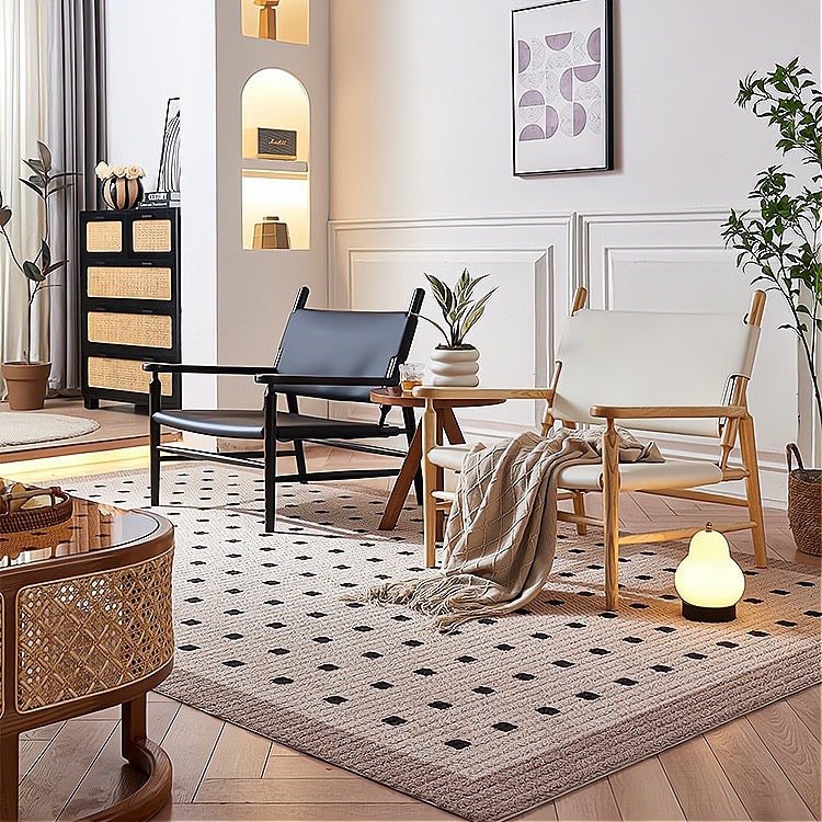 Xanian Ash wood leather accent chair