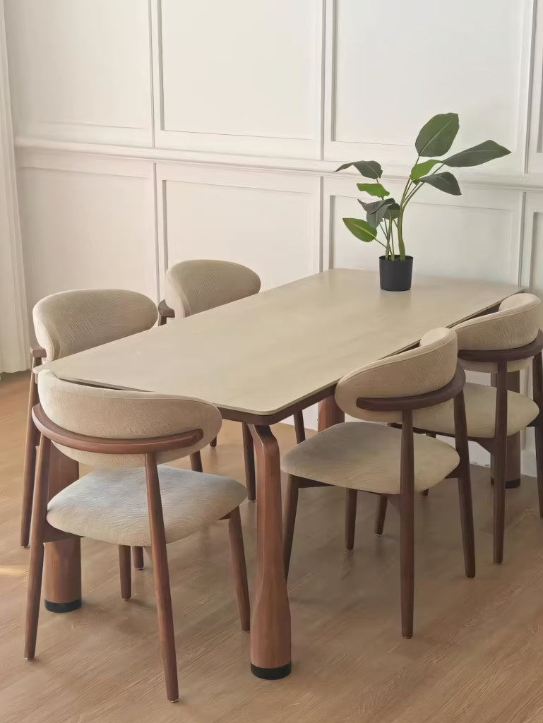 Keinn Sintered stone rectangular dining table