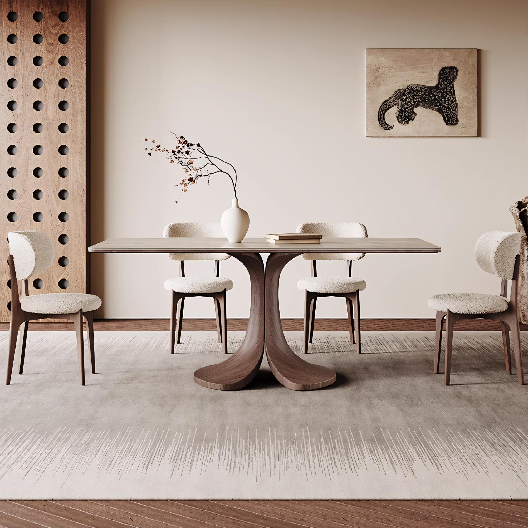 Avico Sintered stone rectangular dining table