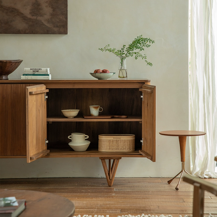 Ixilon Teak solid wood sideboard