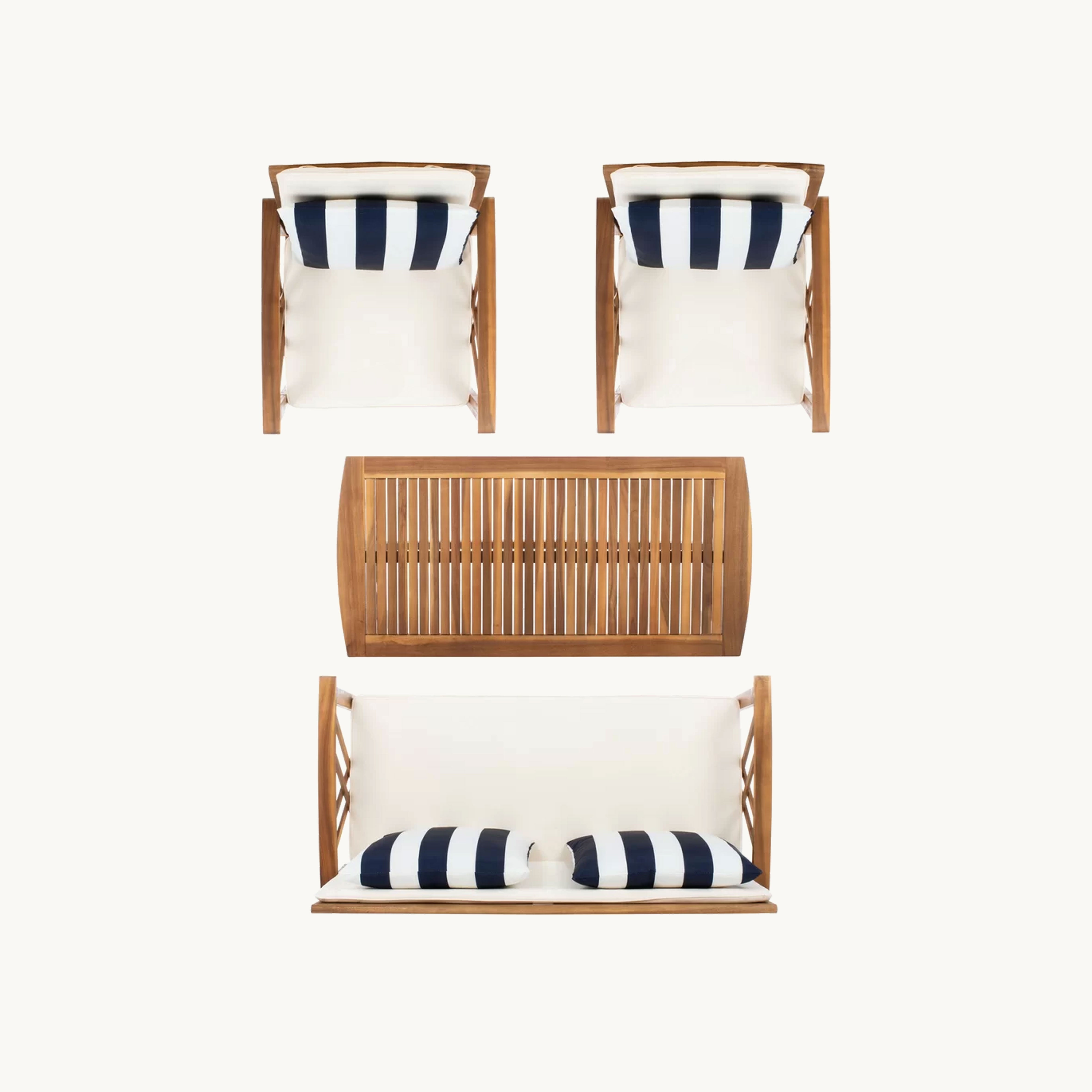 Korwe Solid wood outdoor sets