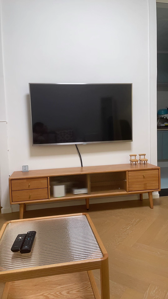 Fiosuz Solid wood TV cabinet-A