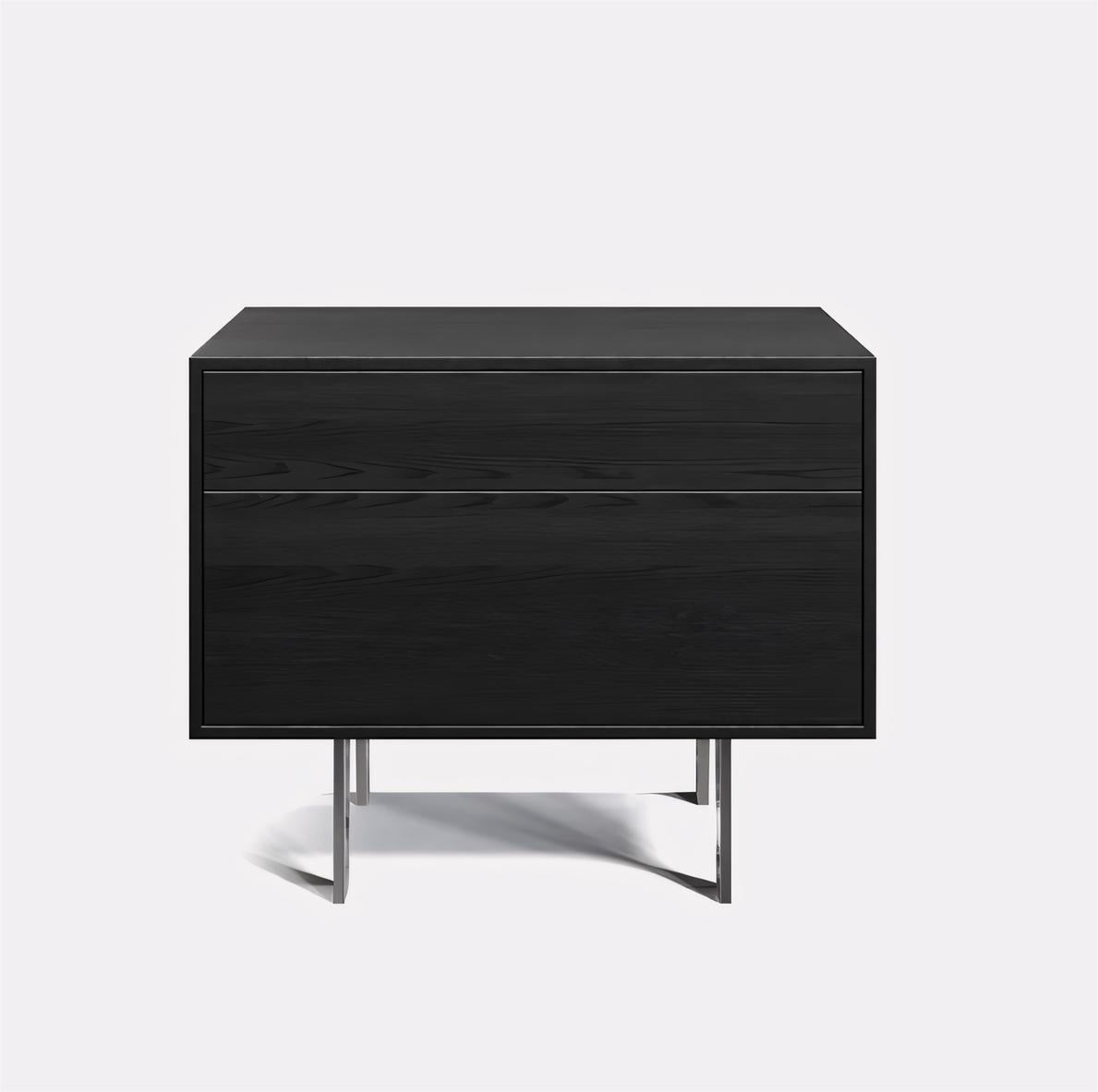 Bewon 2pcs minimalist nightstands