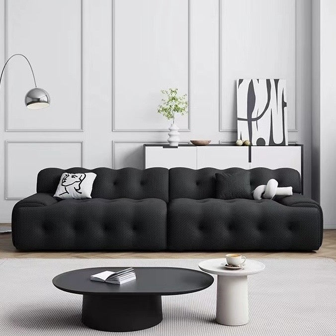 Ponirewa 3D stretch fabric straight sofa