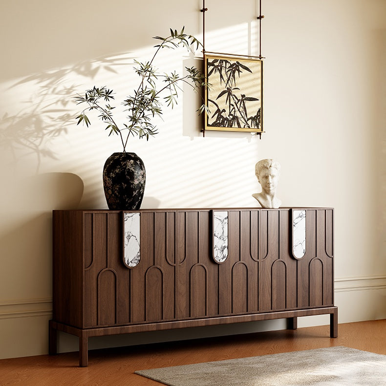 Tiziao Wooden marble sideboard-A